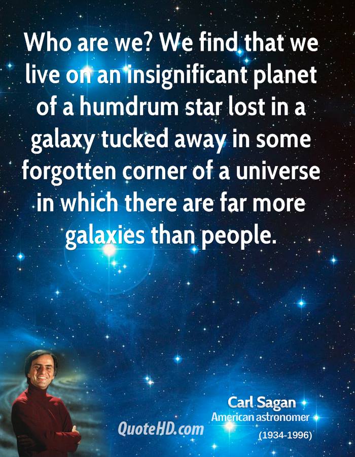 Carl Sagan Quote