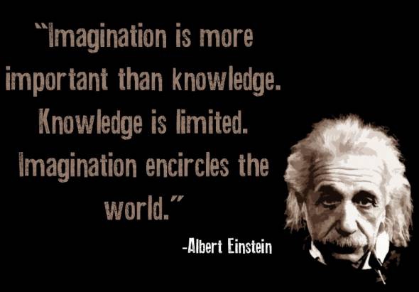 Einstein on imagination