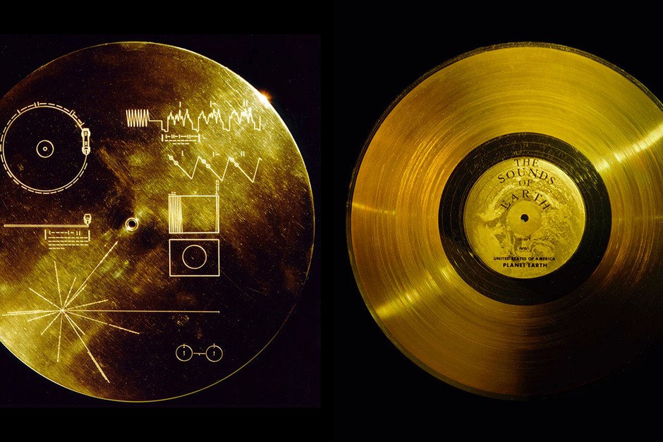 Golden record of Voyagers