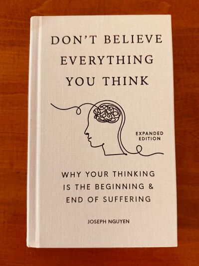 Don't believe everything you think book by Joseph Nguyen