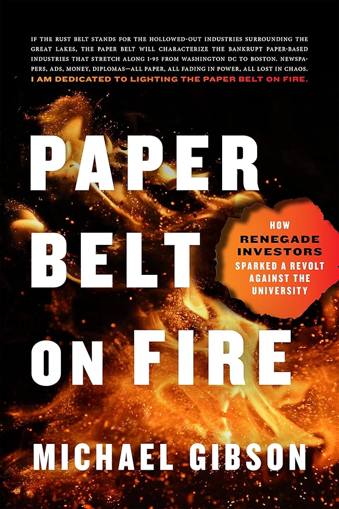 Paper Belt on Fire by Michael Gibson
